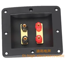 Hifi аудио Клеммная коробка динамика Соединительная деталь ternminal abs материал утолщение/