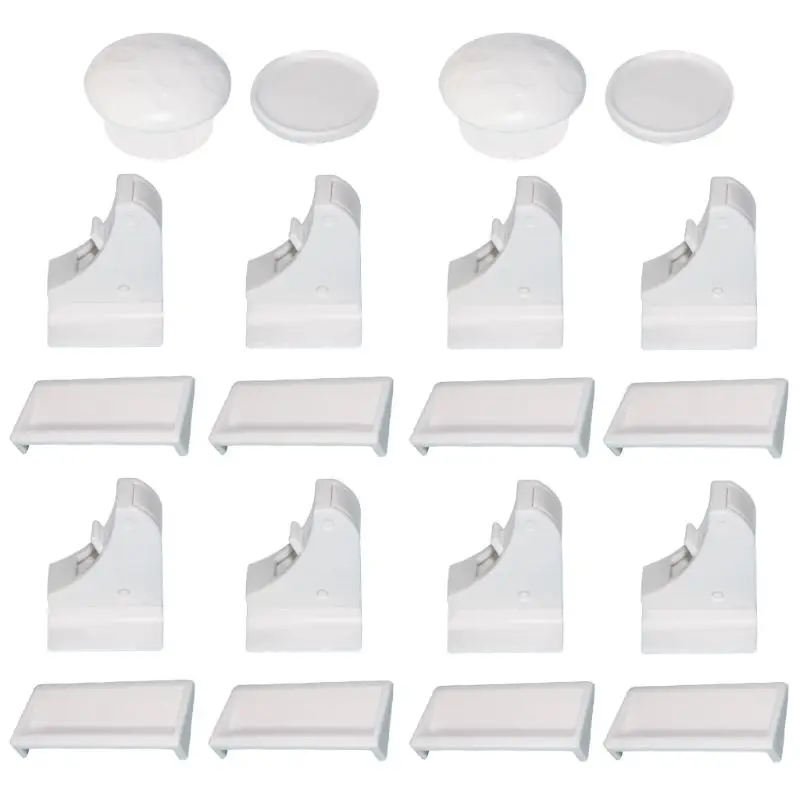 

UniversalMagnetic 10 pcs Child Children Protection Baby proofing Safety Lock Drawer Latch Cabinet Door Limiter Infant