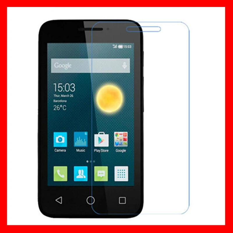 0.26 мм 2.5D закаленное Стекло для Alcatel Pixi 3 3.5 9 H Взрывозащищенный Защитная Плёнки