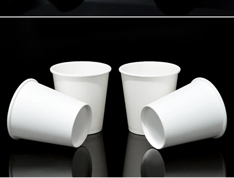 Хорошее качество 10 унций 300 мл одноразовые утолщенные белые цвета молочный чай кофе бумажные стаканчики безопасные и без запаха