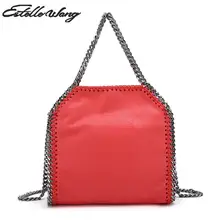 Por Imported Handbags Lots From 2017 New Import Pvc Leather Totes Handbags 3 Chain Crossbody Bags Mini Handbag Pink Black Women S