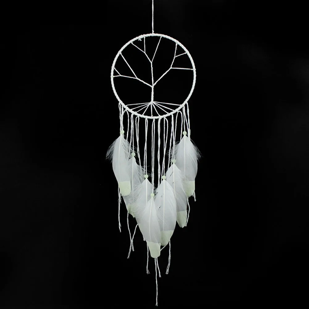 Модный подарок индийский флуоресцентный Ловец снов Noctilucous Wind Chimes& висячий кулон Ловец снов Regalo