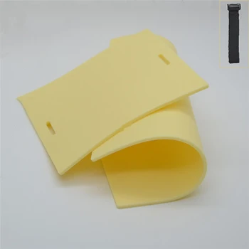 

1Pcs New 19.5cm Square Environmental Pro Silicone Blank Tattoo Practice Skin With Arm Leg Strap Double Side Use for Beginners