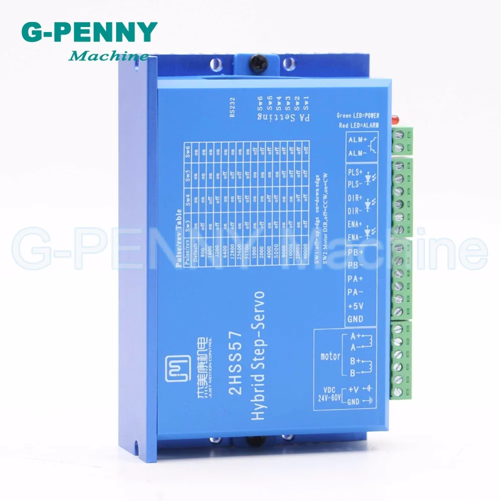 Шаговый двигатель с замкнутым контуром Nema24 3 0 Н · м 4 провода 428Oz in D = 8 мм Nema 24 60