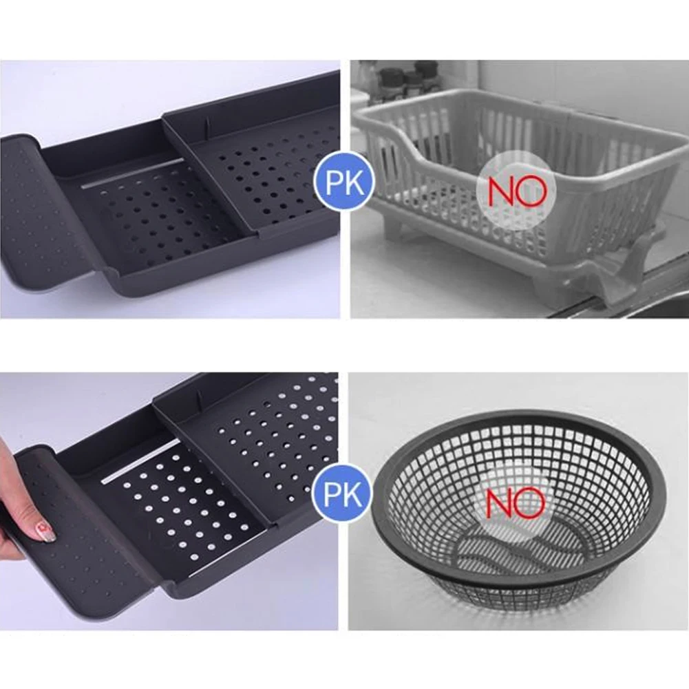 Günstig 2019 neue Teleskop Abfluss Badewanne Rack, Bad, Kunststoff Bad Becken, Rack, Badewanne, bad Und Lagerung Rack