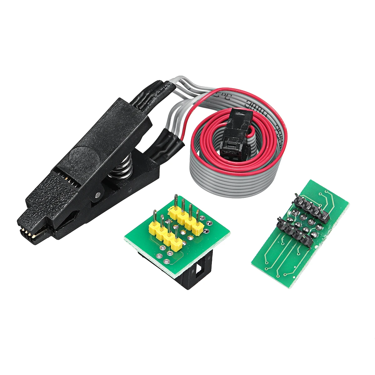 EEPROM USB программатор для флэш-памяти в биос CH341A+ зажим SOIC8+ адаптер 1,8 в+ адаптер SOIC8