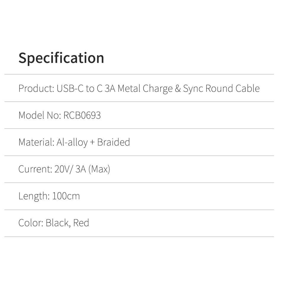 Рок-н-3M Тип usb C Тип C кабель для Macbook Pro USBC PD 60 Вт быстрой зарядки Зарядное устройство Шнур USB-C Тип-C для samsung мобильного телефона