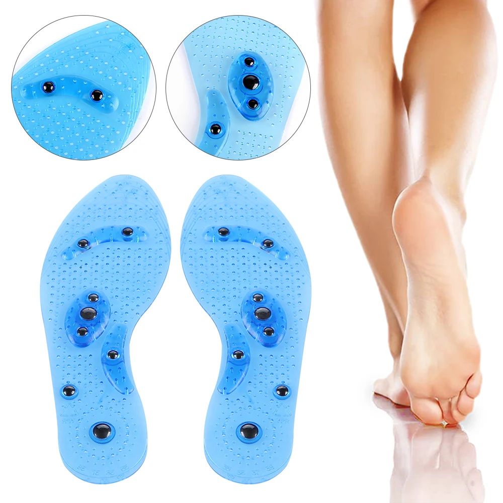 1Pair Magnetic Trigger Point Massage Insoles Shoe Cushion Insert Pads Unisex