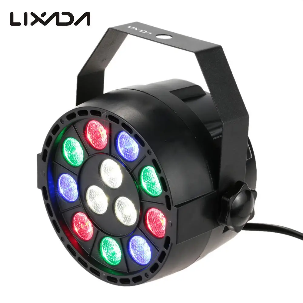 Новое поступление 2017 года DMX-512 rсветодио дный GBW LED этап PAR свет Professional Освещение Dj стробоскоп 8 каналов Свадебная вечеринка Дискотека шоу