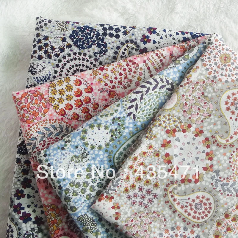 Free Shipping !Calico,Poplin Fabric Cotton,For DIY Quilting Patchwork