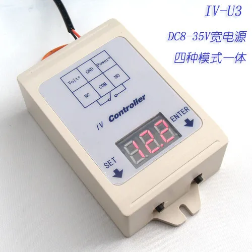 IV U3 DC voltage detection control delay relay / over voltage switching