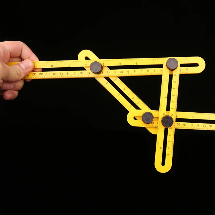 Multi function four folding ruler Office and school supplies length