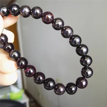 

Drop Shipping Natural Sugilite Bracelets Women Femme Charms Stretch Crystal Round Bead Bracelet 9mm