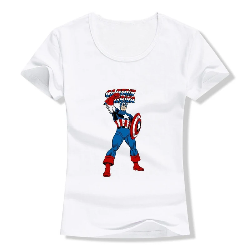 women's plus size captain america shirt