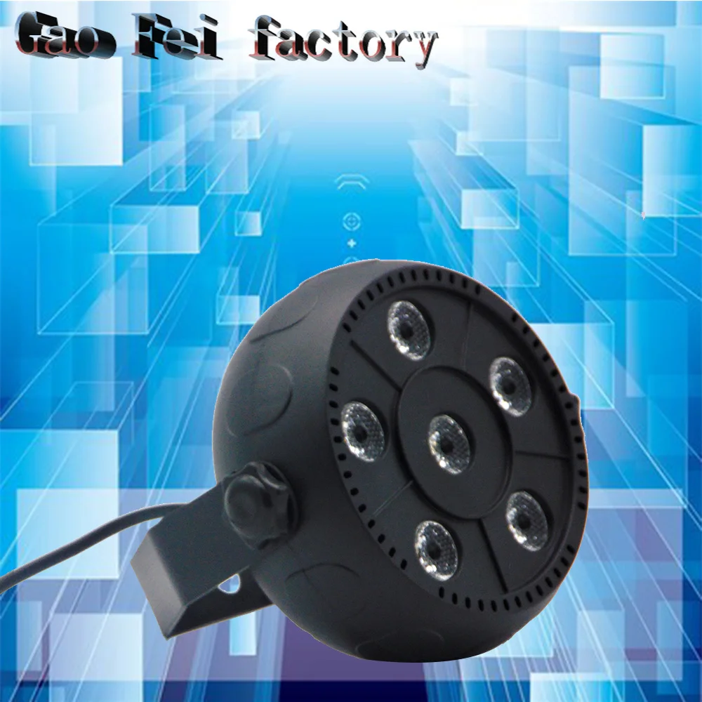 

High quality 6 led par stage light LED RGBW 8 Dream colour Wide use for Club Dj show Home party Ballroom Bands NEW