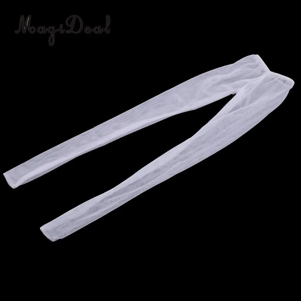 White 60cm Doll Stockings High Elastic Socks Leggings for 1/3 BJD Girl Dolls for Night Lolita Dolls Dress up Accessory