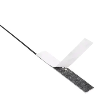 

5PCS 2.4Ghz IPX IPXE Connector PCB Built-in Aerial 4dBi High Gain WIFI Internal Antenna Sticker 10CM
