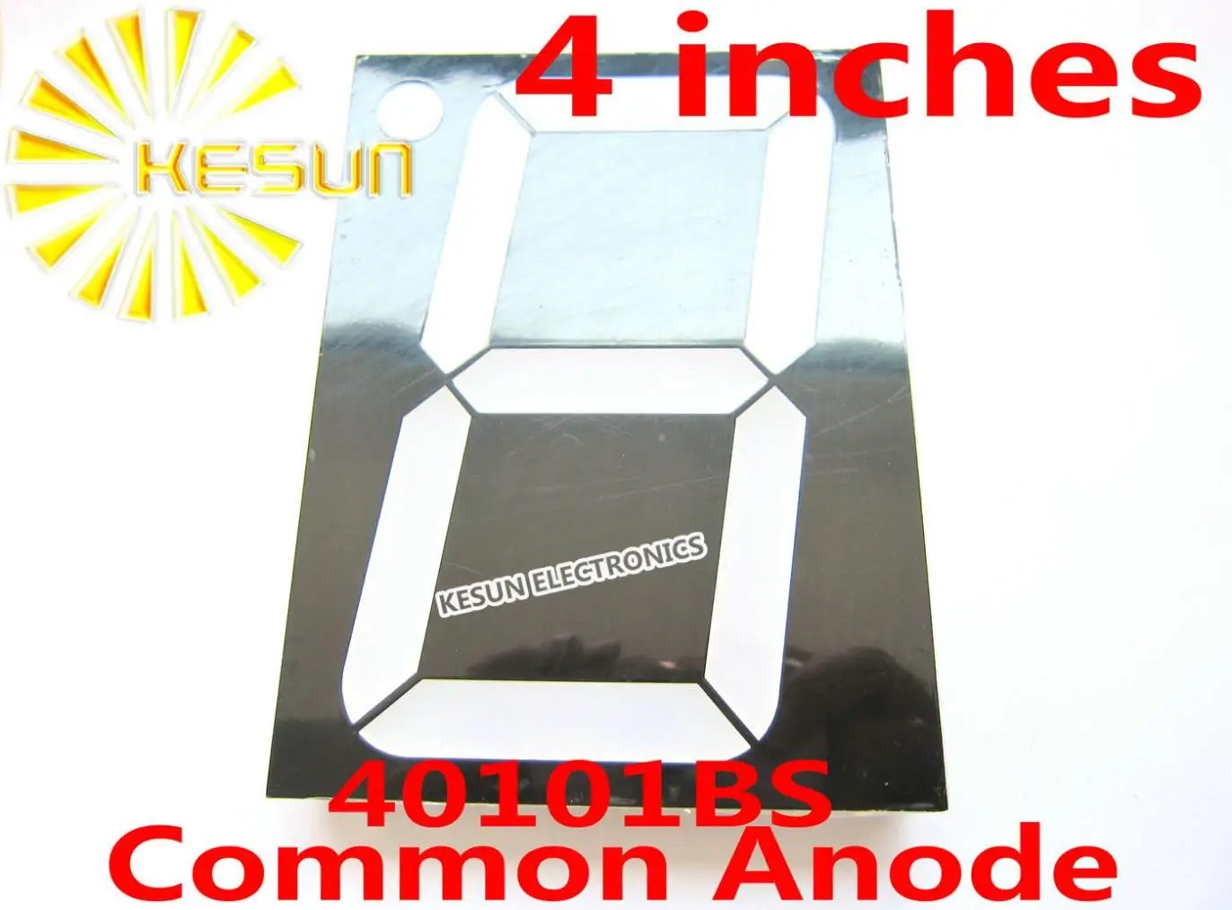 

10PCS x 4 inches Red 40101BS 40101AS Common Anode/Cathode Single Digital Tube LED Display Module