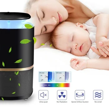 

Safety Intelligent USB Mosquito Killer Photocatalyst LED Home Mosquito Repellent