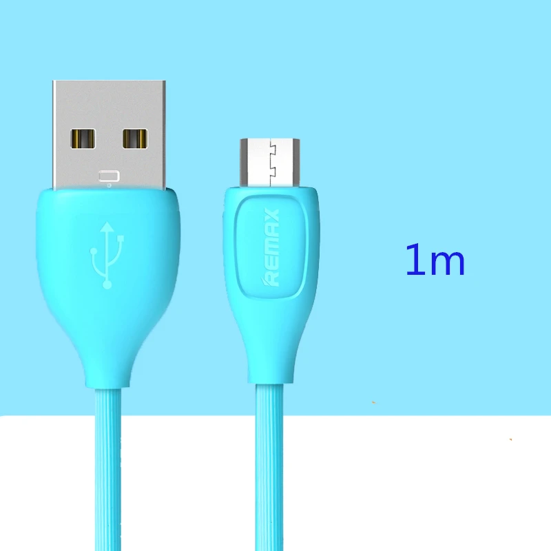 Металлический USB кабель Remax для передачи данных долговечный быстрой зарядки Xiaomi