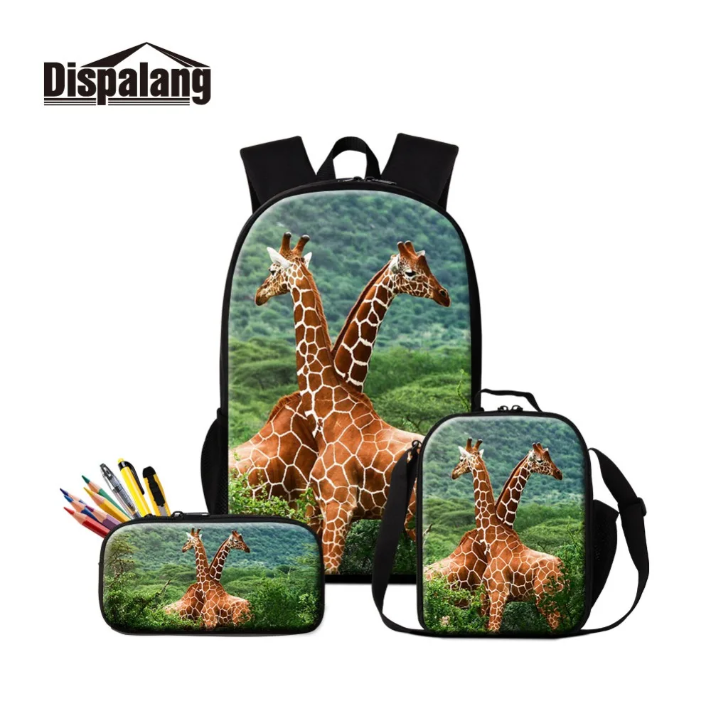 Mochila plegable con imagen de para bolso escolar con dibujos de animales, estuche para lápices AliExpress Maletas y bolsas