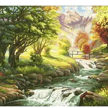 21014 горная и Брук-краска комплекты номеров для взрослых DIY