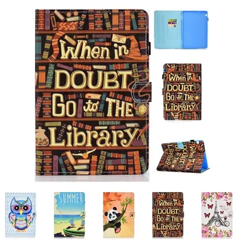 

Printed Case for Huawei Mediapad T5 10 AGS2-W09/L09/L03/W19 Tablet 10.1" Cover for Huawei Mediapad T5 10 case with Stylus Holder