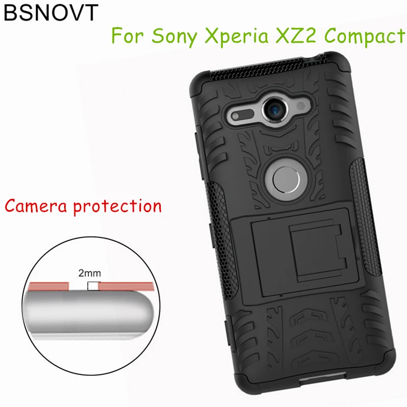 BSNOVT для Sony Xperia XZ2 компактный чехол двухслойный защитный силиконовый H8314 H8324 Fundas |