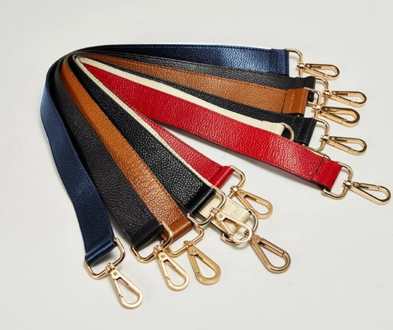 

Fashions Kz 60*3cm Bag Strap Genuine Leather Shoulder Bag Handle Replacement For Diy Handbag Strap Belts Accessories Kz9008