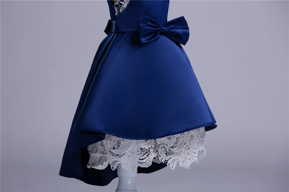 Yeedison Sleeveless Girls Princess Dress New Bow Children Party Dresses For Girls Ball Gown Cute Wedding Girl Kids Costume Dress (6)