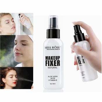 

Foundation Liquid Makeup Spray Face Professional Base Finish Fix Setting Matte Long Lasting Fixative Bottle Spray Foundation