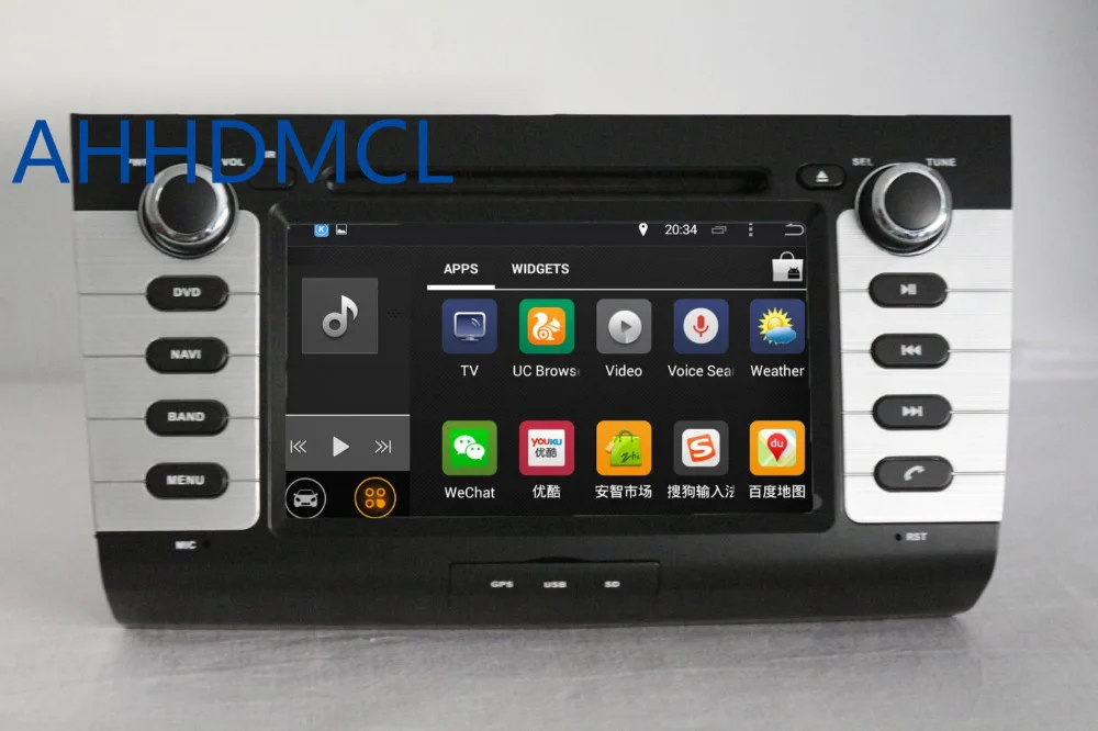 Perfect AHHDMCL Car Multimedia Player Stereo Radio DVD Android 9.0 Navigation For Suzuki Swift 2004 2005 2006 2007 2008 2009 2010 4