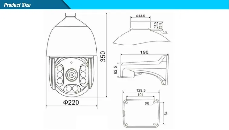 cvi ir ptz camera