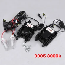 Fast Bright Car Headlight HID Conversion 12V 75W 9005 HB3 8000K Super Light XENON KIT Globe Single Beam Replacement