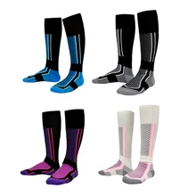Лыжные носки зимние теплые мужские женские уличные носки для велоспорта сноубординга походные спортивные носки износостойкие толстые Термо носки#4DC10