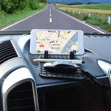 Авто временная парковка карты против скольжения приборной панели автомобиля Sticky Pad Нескользящие коврик gps держатель телефона