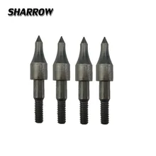 12pcs 8mm Archery Arrow Broadhead Practice Arrow Tips Crossbow Shooting Target Point 100Grain Arrowhead Traditional Broadhead 12pcs 8mm Archery Arrow Broadhead Practice Arrow Tips Crossbow Shooting Target Point 100Grain Arrowhead Traditional Broadhead