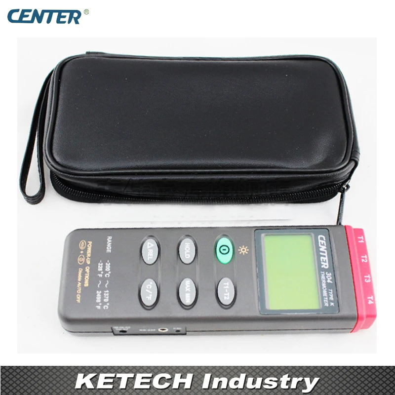 4 Channels Input Thermocouple Thermometer CENTER304 4 Channels Input Thermocouple Thermometer CENTER304