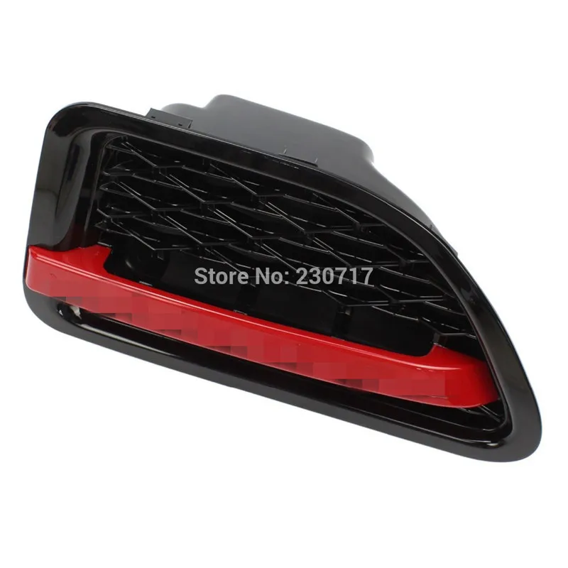 Черно красная решетка радиатора RANGE ROVER SPORT Wing SIDE VENT AIR для LAND 06 09|grill red|range rover grillrange