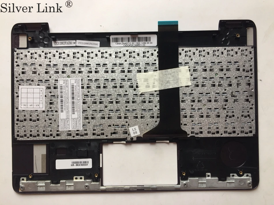 US English Laptop Keyboard with C shell for ASUS TF101 TF201 TF201T TF700T palmrest Upper cover