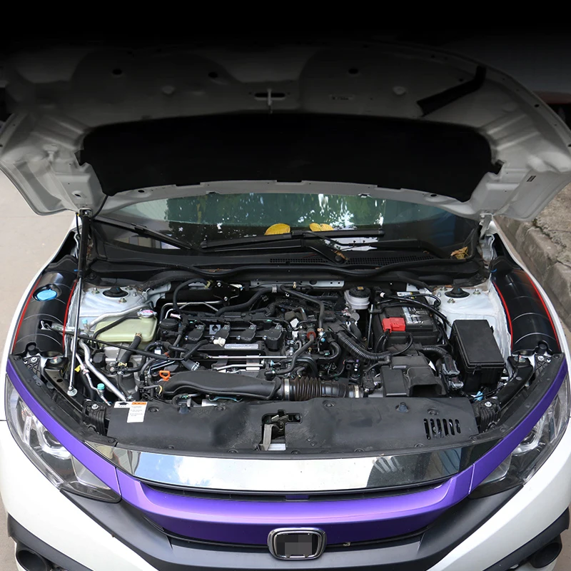Для Honda Civic 10th sedan+ моторный отсек диск с центральным фланцем крышка звукоизолированная Пылезащитная накладка автомобиля Стайлинг Аксессуары