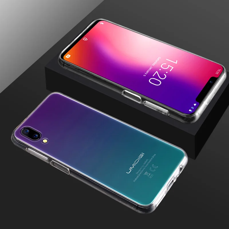 Роскошный мягкий силиконовый чехол из ТПУ для Umidigi One, защитный чехол для телефона s для Umidigi One Pro, чехол, капа, Fundas