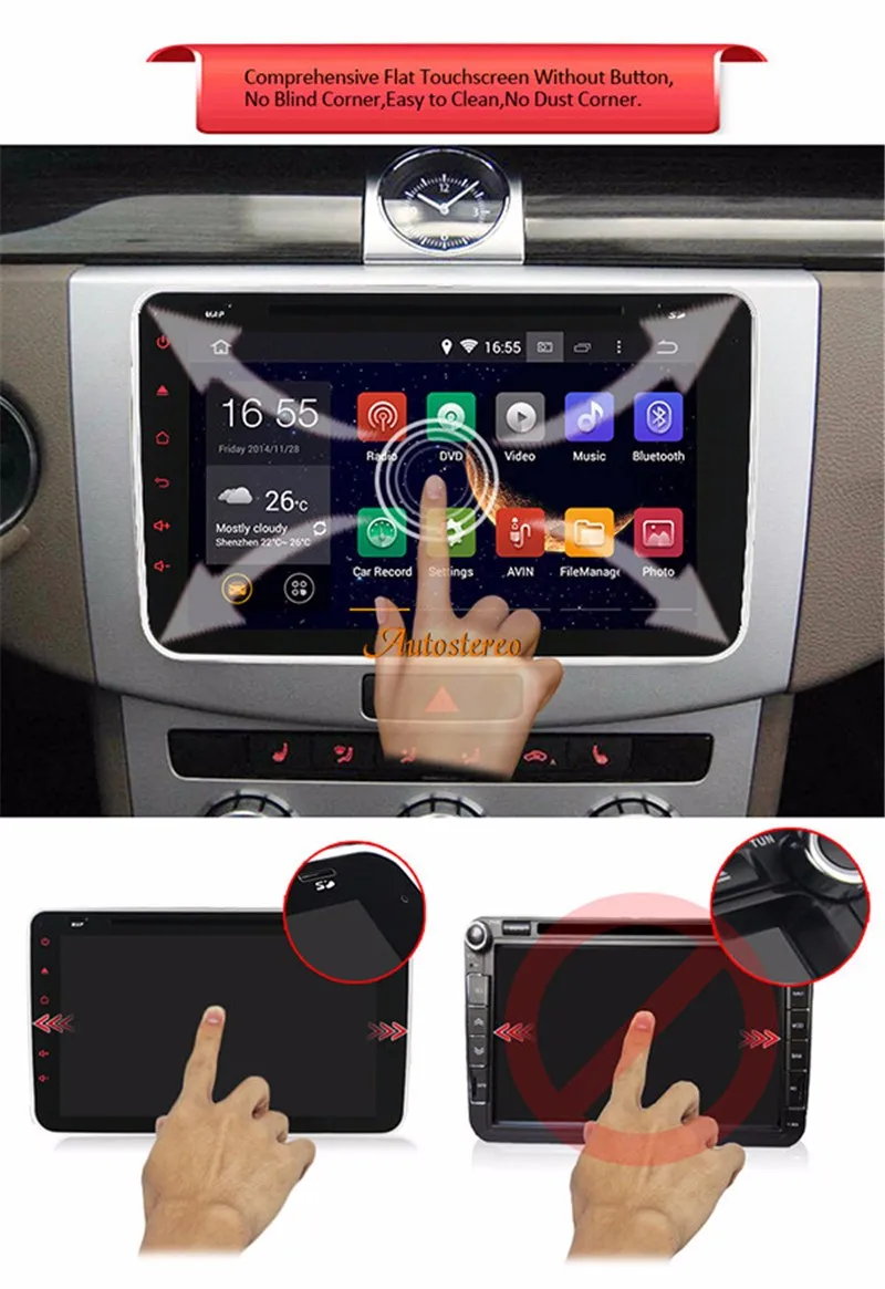 8 дюймов 3g wifi Android автомобильный DVD видео плеер для VW Seat для Skoda gps навигация Мультимедиа