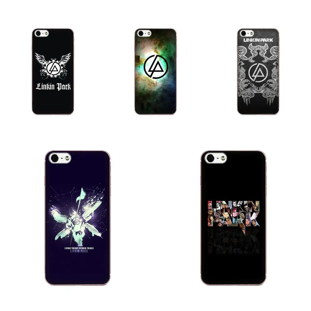 Мягкий логотип Linkin Park для Apple iPhone X XS Max XR 4 4S 5 5C 5S SE 6 6S 7 8 Plus | Мобильные телефоны и