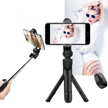

Ulanzi Mini Portable Selfie Stick Bluetooth Control Tripod Mount with Shutter Release for iPhone Samsung Xiaomi Huawei