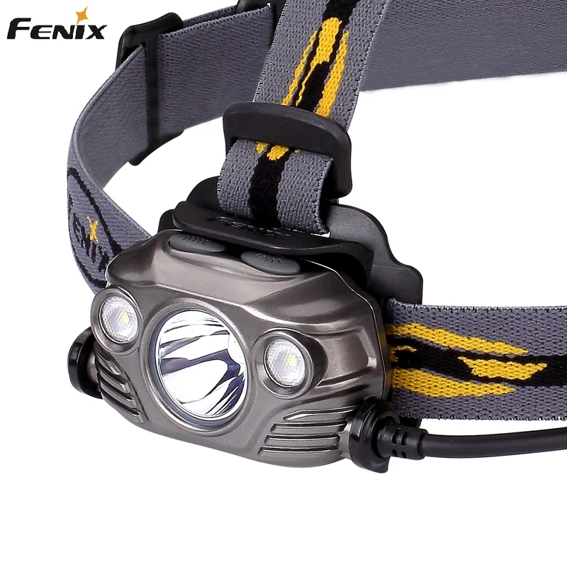 Fenix HP30R Cree XM-L2 и XP-G2 R5 светодиодный налобный фонарь 1750 люменов с двумя аккумуляторами Fenix ARB-L18-2600