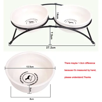 Pawstrip Elevated Dog Bowl  1