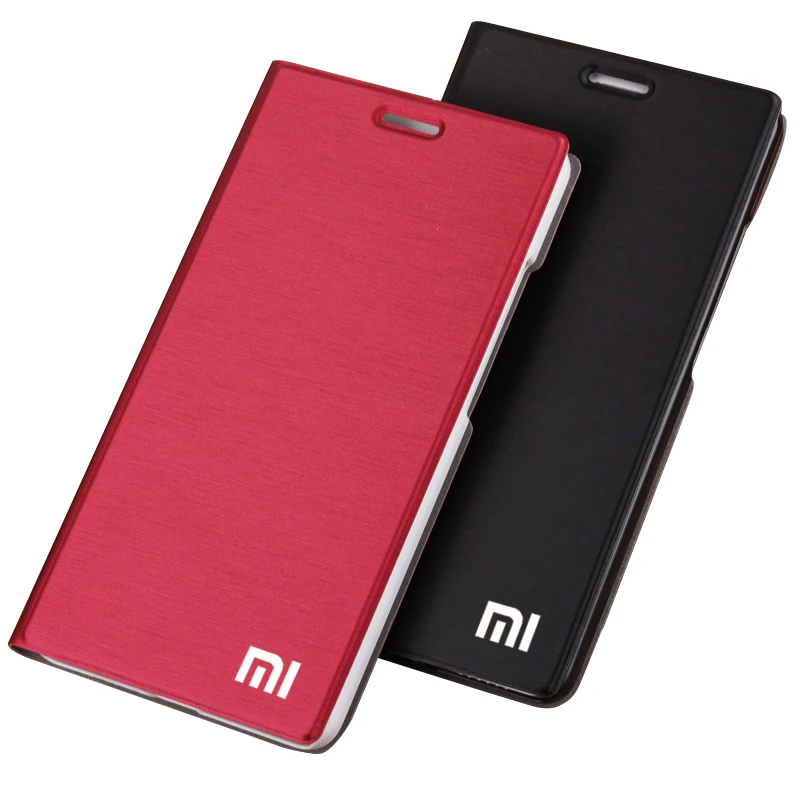 

HOT! Xiaomi RedMi 4 4 pro 4A 4X 3 3S 3X S Stand flip Case PU Leather Cover Original Xiaomi RedMi 4pro Pro Prime hard Shell CASES