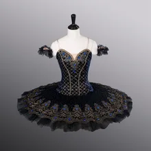 Черного и синего цвета классические юбки-пачки бархат тела профессиональная балетная пачка Балетная пачка для девушек ребенок сделанный на заказ юбка