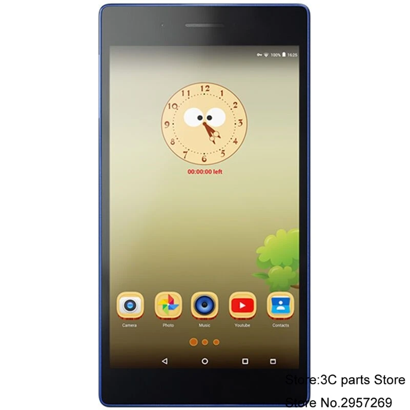 Lenovo tab3 730M LTE 4G 7 дюймов 2 Гб ПЗУ 16 ОЗУ MT8735 1024x600 3450 мАч две карты двойной режим
